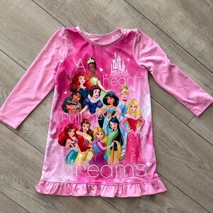 Disney Princess Sleep Gown- Girls Size 4